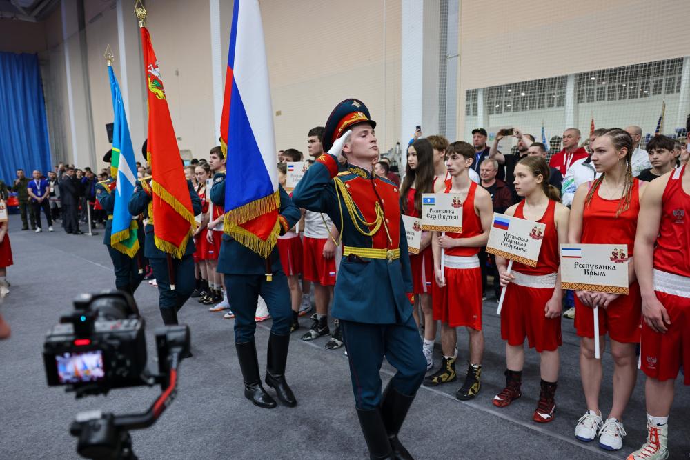 В Чехове проходит первенство России по боксу среди юношей и девушек 15-16 лет
