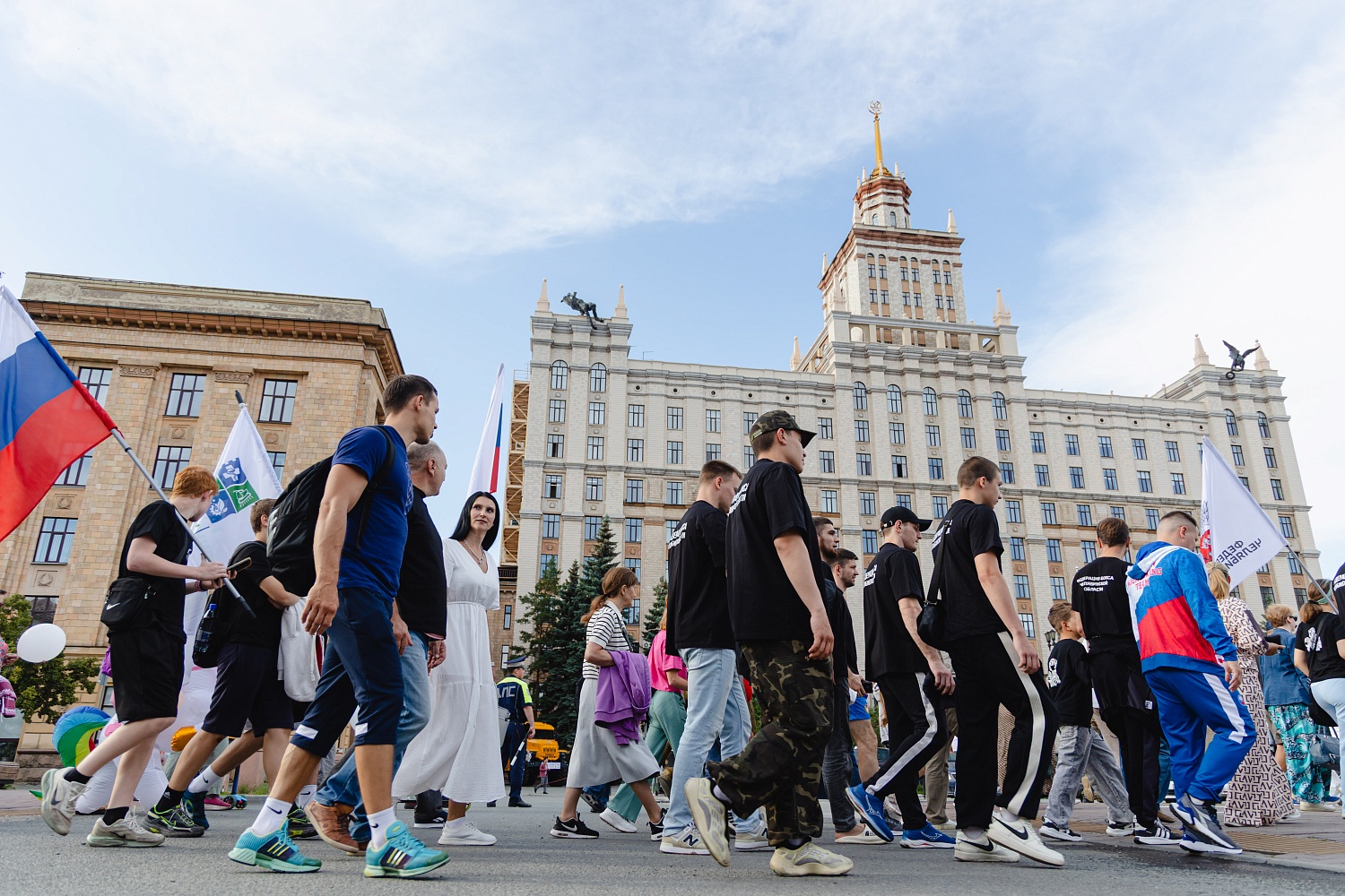 Федерация бокса Челябинской области приняла участие в Параде семьи в Челябинске 
