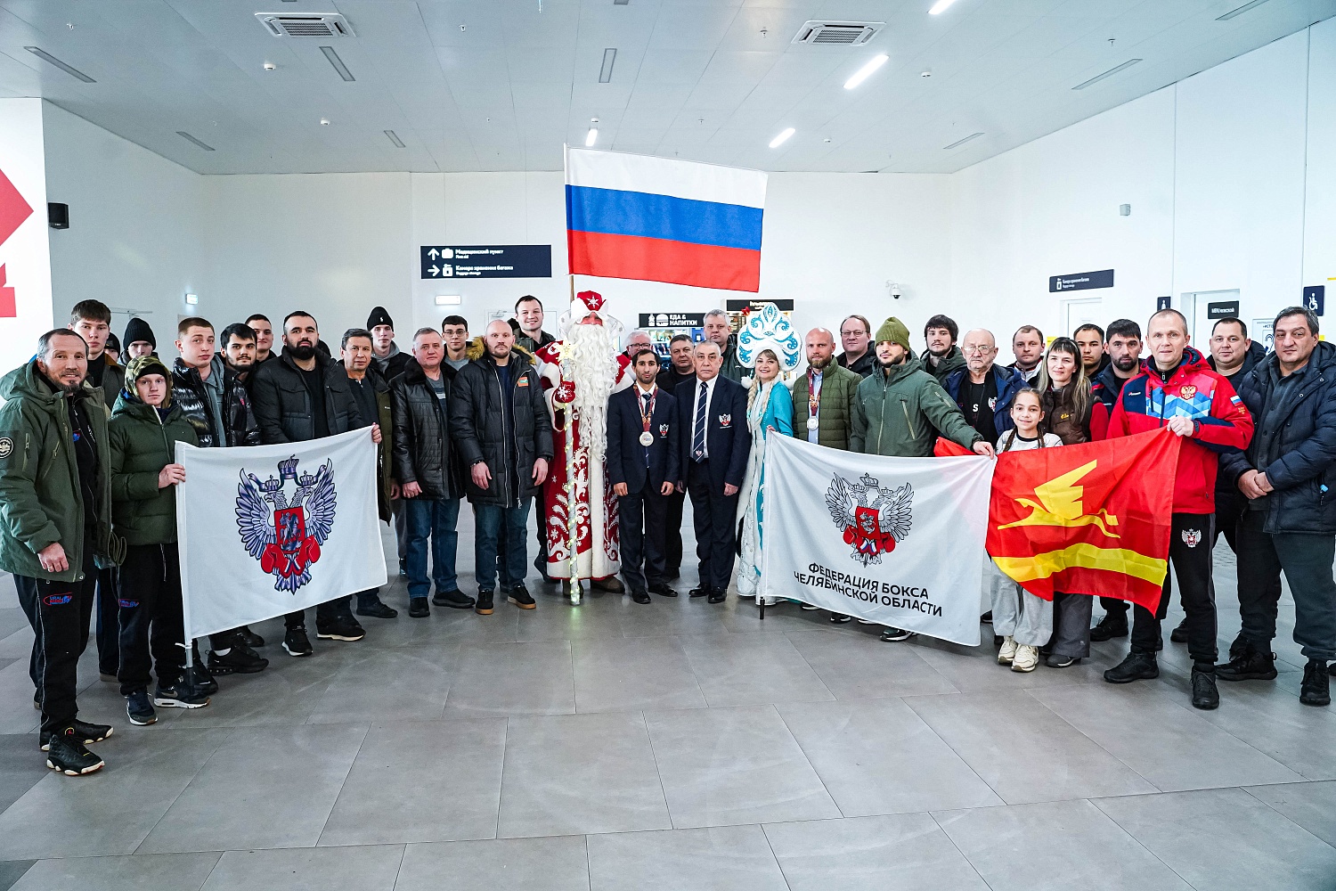 В Челябинске торжественно встретили серебряного призёра чемпионата мира по боксу Эдмонда Худояна