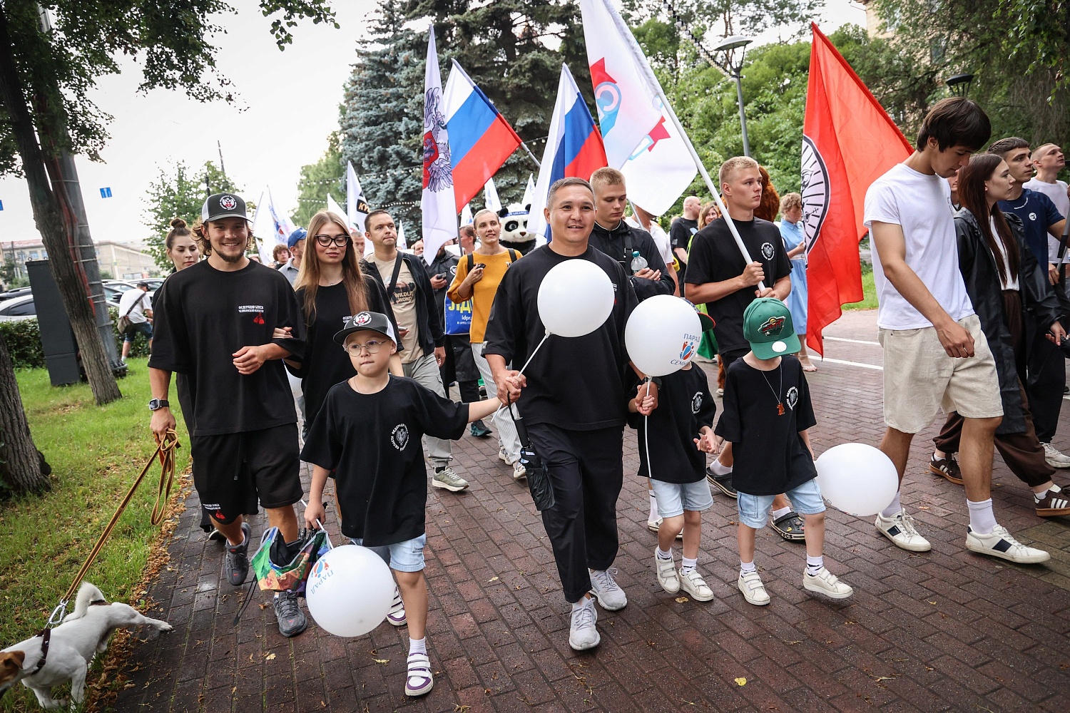 Боксеры стали частью Парада семьи в Челябинске