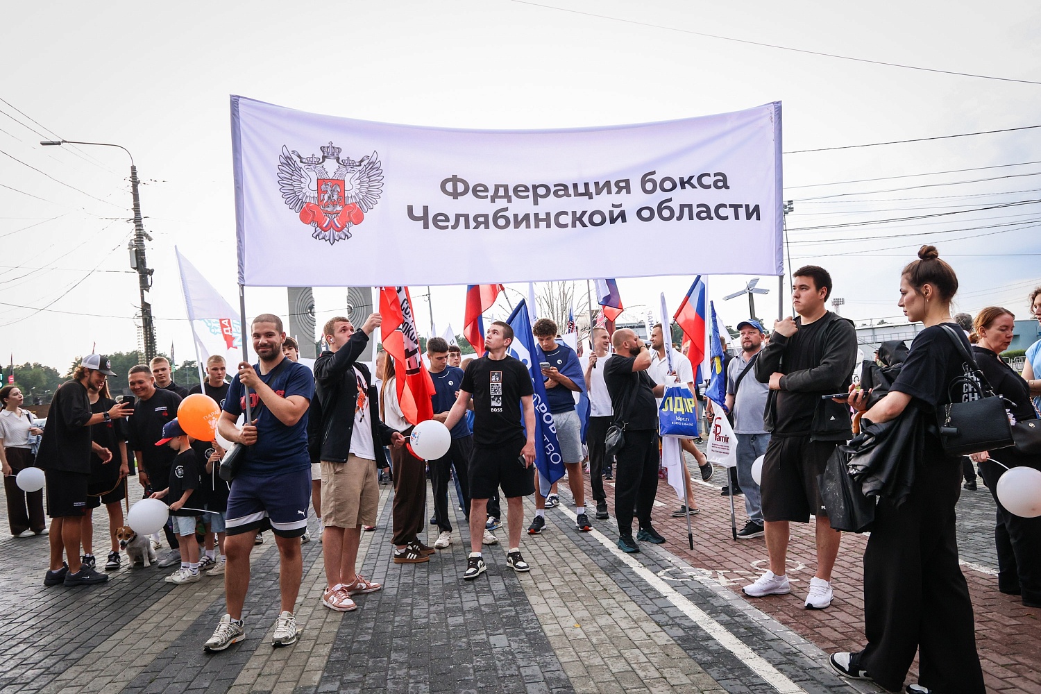 Боксеры стали частью Парада семьи в Челябинске
